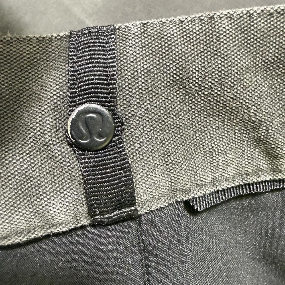 Lululemon ABC Pants Slim *Utilitech Mens 36x32 Gray Stretch Canvas Chino LM5ABOS